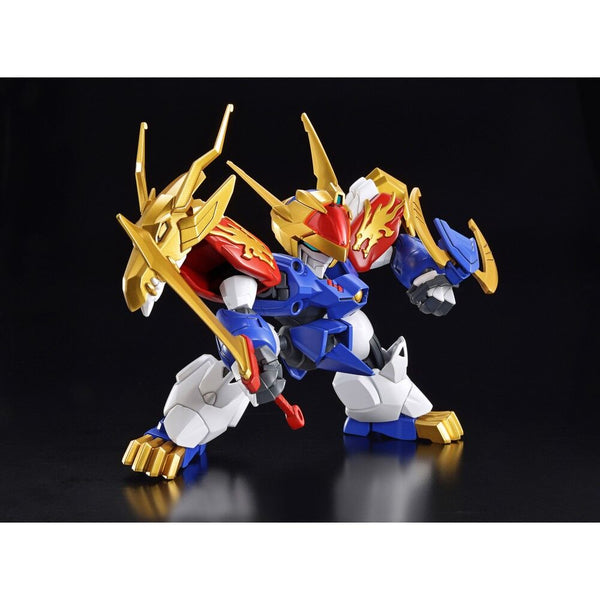 Vue arrière de la figurine Mashin Hero Wataru Ryujinmaru avec détails du dos et des ailes