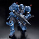 Ensemble complet des six images montrant différentes poses et angles de la figurine Police Zaku GQuuuuuuX