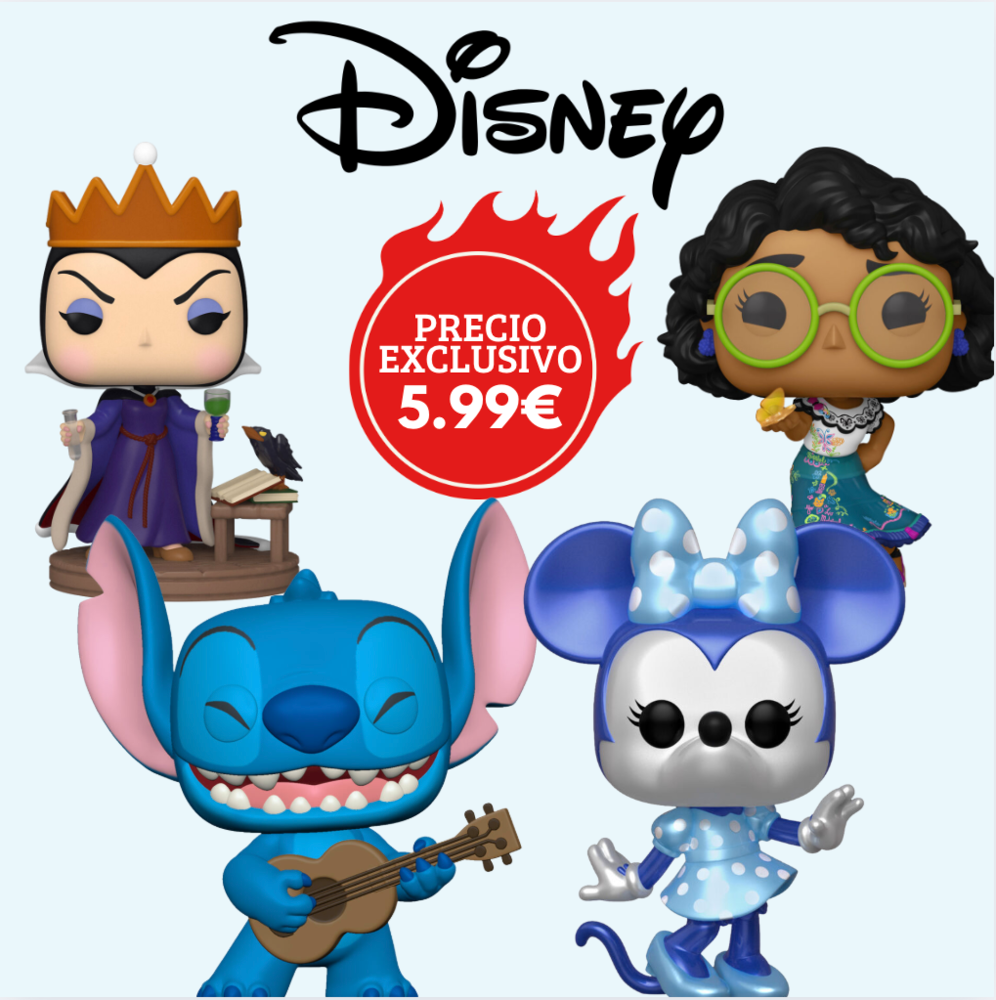 Pack exclusif de figurines Funko POP Disney avec plusieurs personnages colorés et détaillés, parfait pour les collectionneurs.