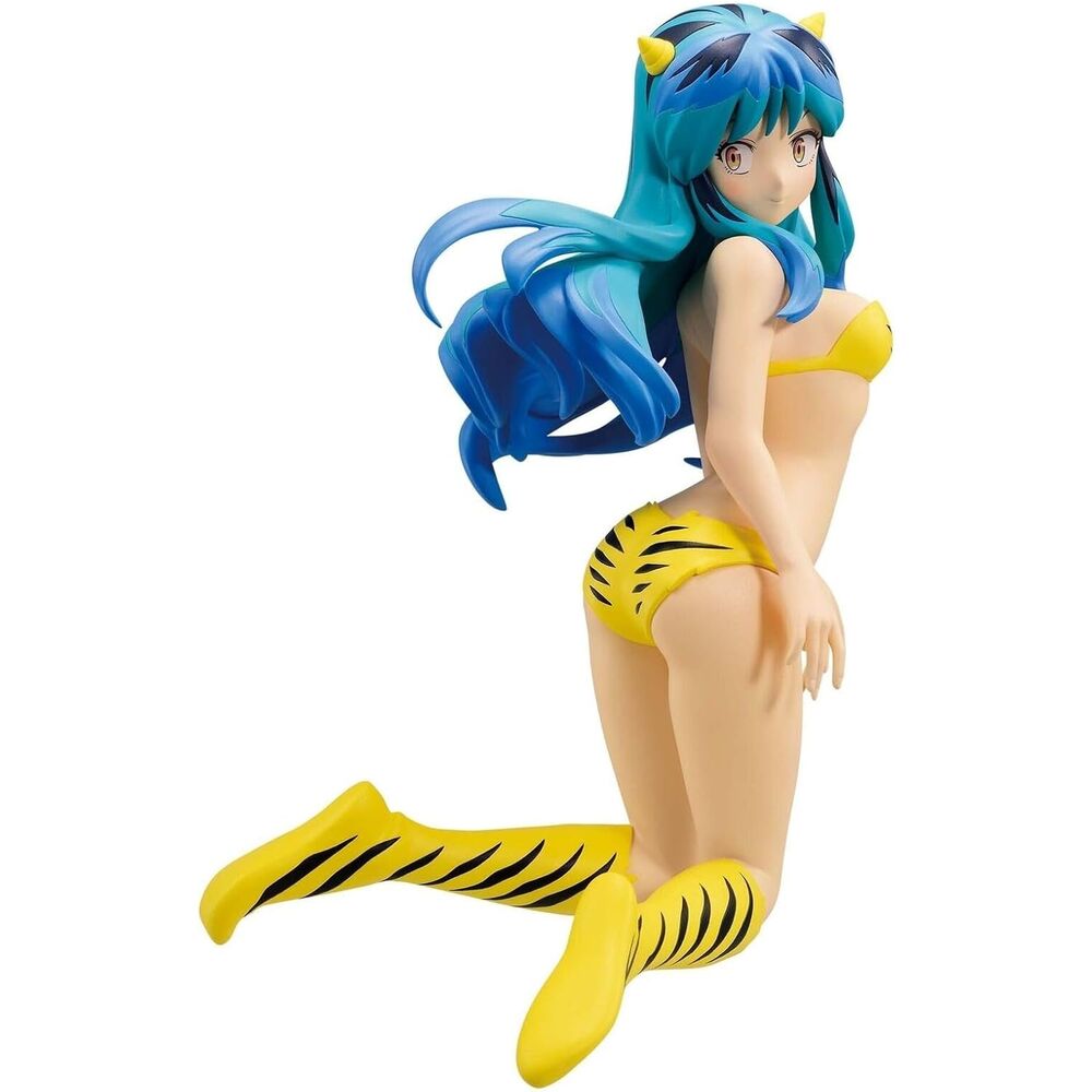 Photo de la figurine Lum posée sur un socle, idéale pour exposition et collection