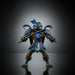 Pose dynamique de la figurine Leonardo avec 16 points d'articulation en action