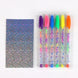 Stylos gel Disney Stitch CERDÁ disposés en éventail sur une surface claire