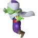 Vue latérale de la figurine Piccolo Daima Dragon Ball 8 cm montrant la finesse des traits et la qualité BANPRESTO