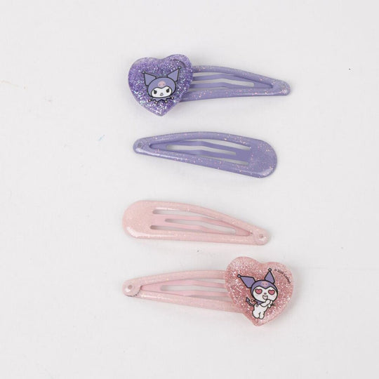 Présentation des différents accessoires inclus dans le set Hello Kitty Kuromi pour enfants