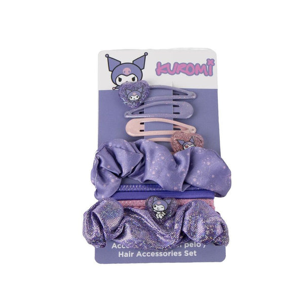 Accessoires cheveux Hello Kitty Kuromi en détail