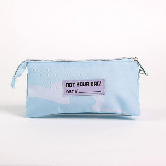 Trousse triple Disney Frozen CERDÁ ouverte montrant ses trois compartiments spacieux et colorés