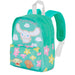 Vue latérale du sac à dos léger Cinnamoroll avec bretelles ajustables pour maternelle