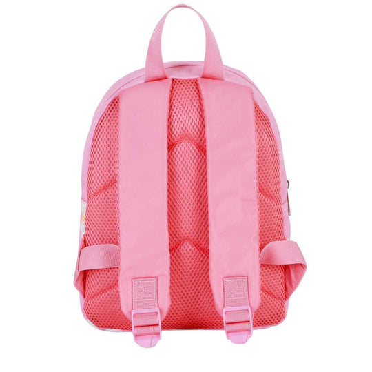 Sac à dos My Melody 27 cm de face avec compartiment principal zippé et poche avant colorée