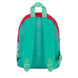 Sac à dos Barbie KARACTERMANIA 27cm vue de face avec poche avant zippée colorée