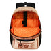 Sac à dos Dragon Ball Z Goku Foodie de face avec design coloré et logo KARACTERMANIA visible