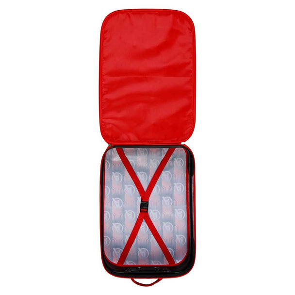 Valise trolley enfant Marvel Avengers 3D vue de face avec motif embossé coloré