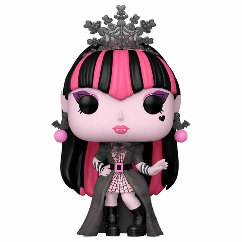 Figurine Funko POP Monster High Draculaura en vinyle dans sa boîte cadeau avec détails précis et couleurs vives