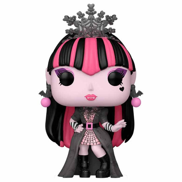 Figurine Funko POP Monster High Draculaura en vinyle dans sa boîte cadeau avec détails précis et couleurs vives
