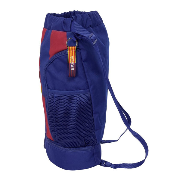 Détail de la poche intérieure zippée du sac à dos F.C. Barcelona 25/26 SAFTA