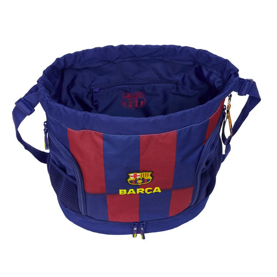 Poches latérales en filet avec porte-bouteille intégrées sur le sac à dos F.C. Barcelona 25/26