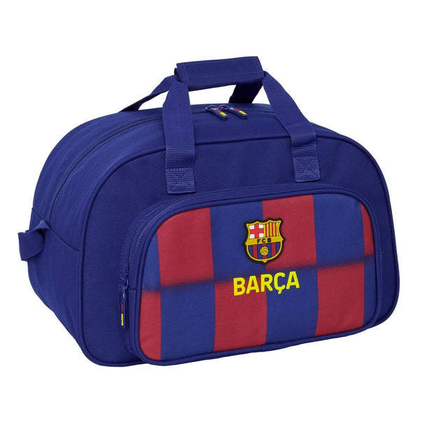Sac de sport F.C. Barcelona 25/26 avec logo officiel et grande poche avant visible