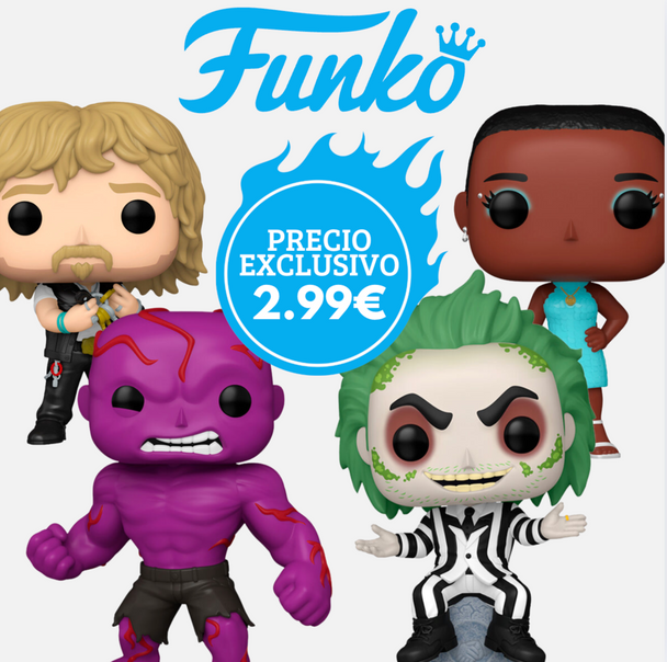 Pack exclusif Funko POP avec figurines collector colorées et détaillées, parfait pour collectionneurs et fans de culture pop.