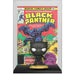 Boîte d'emballage Funko POP Marvel Black Panther avec illustrations et logo officiel