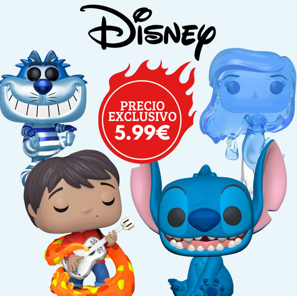Pack exclusif de figurines Funko POP Disney avec personnages emblématiques, présenté sur fond blanc pour collectionneurs et fans.