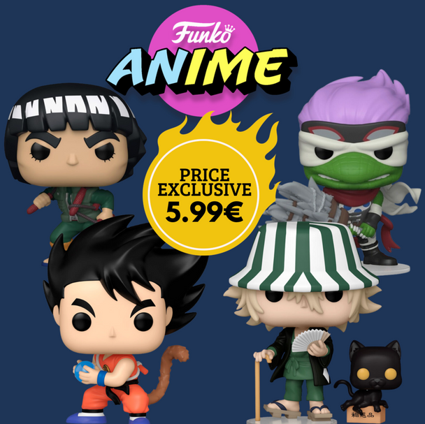 Pack exclusif Funko POP Anime avec figurine unique de personnage d'anime, parfait pour collectionneurs et fans.