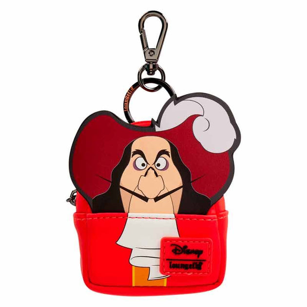 Zoom sur la fermeture éclair du mini sac à dos Disney Villains Loungefly
