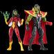 Accessoires fournis avec la figurine Super Skrull pour des poses variées