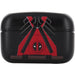 Boîtier de recharge compact du casque Marvel Deadpool avec câble Type C et embouts d’oreille variés