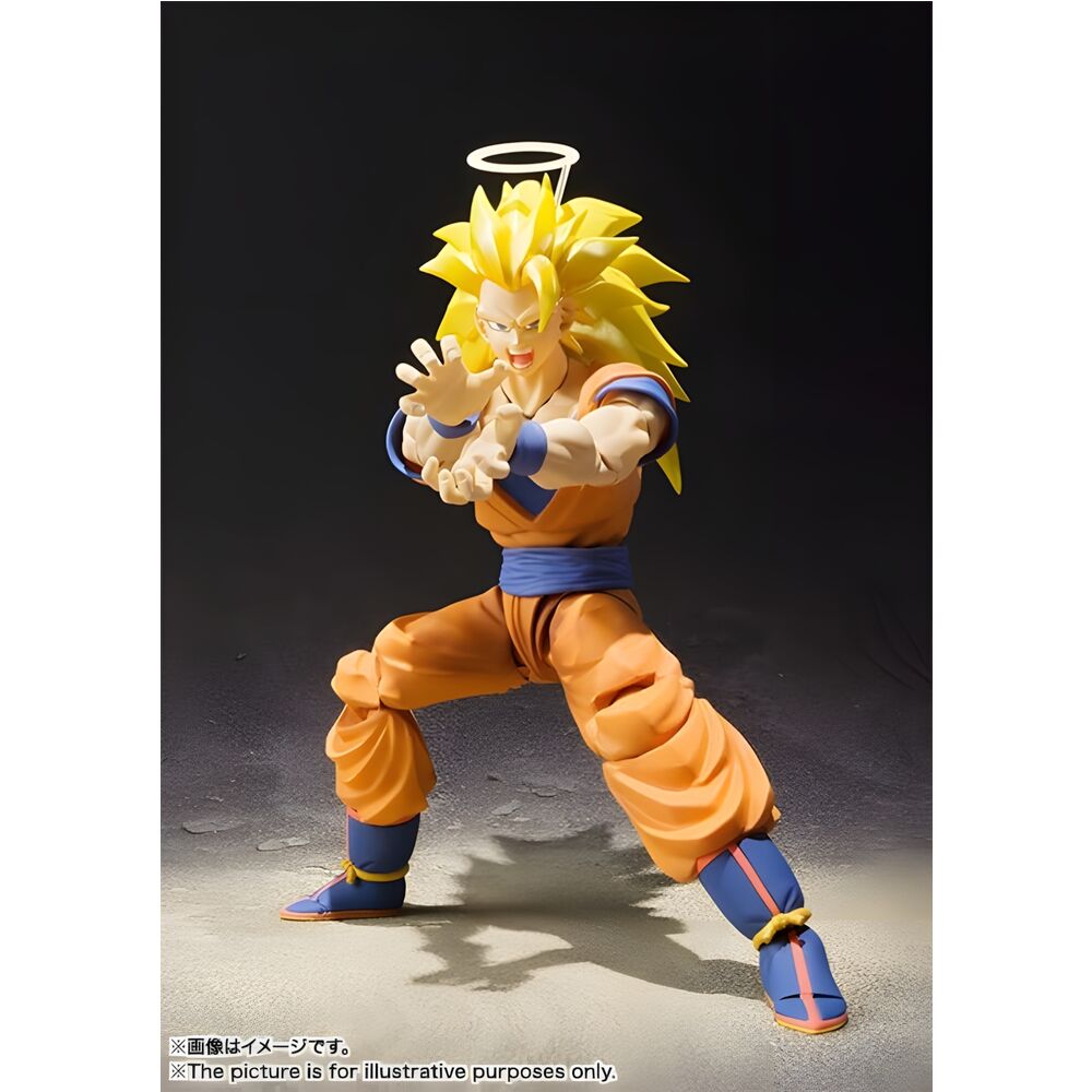 Packaging officiel TAMASHII NATIONS de la figurine Son Goku Super Saiyan 3 Dragon Ball Z