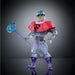 Figurine Skeletor Invisible en pose dynamique mettant en valeur ses articulations mobiles