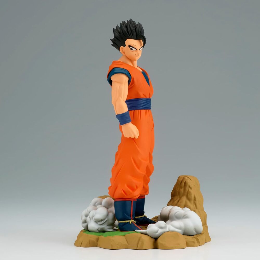 Vue arrière de la figurine Son Gohan 12cm mettant en valeur les finitions et couleurs