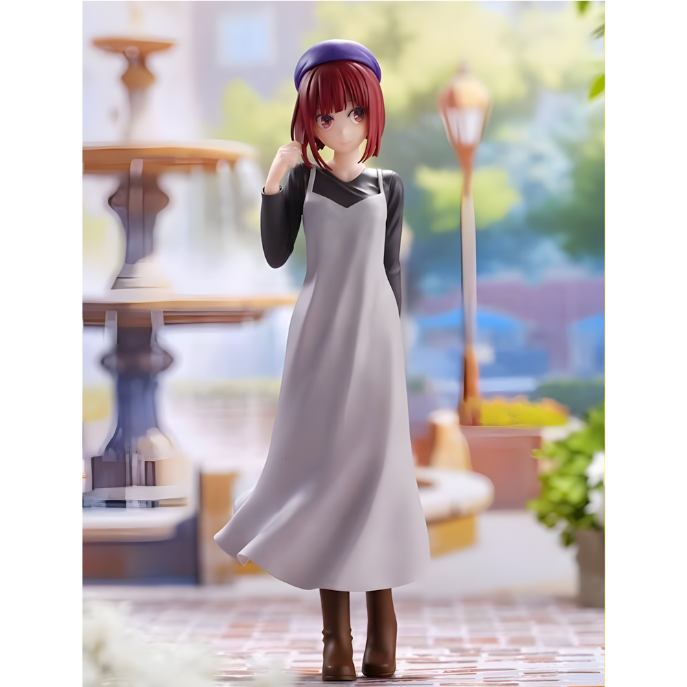 Figurine Kana Arima de Oshi No Ko en tenue décontractée, vue de face, hauteur 20 cm