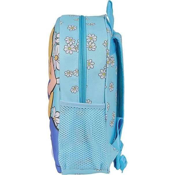 Sac à dos Disney Alice au Pays des Merveilles 3D avec design thermoformé sur fond bleu