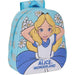 Vue latérale du sac à dos SAFTA avec poche pour bouteille et bretelles rembourrées confortables