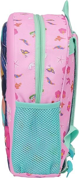 Sac à dos Disney Aladdin Jasmine avec design 3D thermoformé en avant, dimensions 33 cm