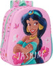 Détail des bretelles rembourrées et de la poignée supérieure du sac à dos Jasmine SAFTA