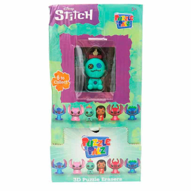 Figurine 3D Stitch assemblée issue du puzzle Palz Capsule CYP BRANDS