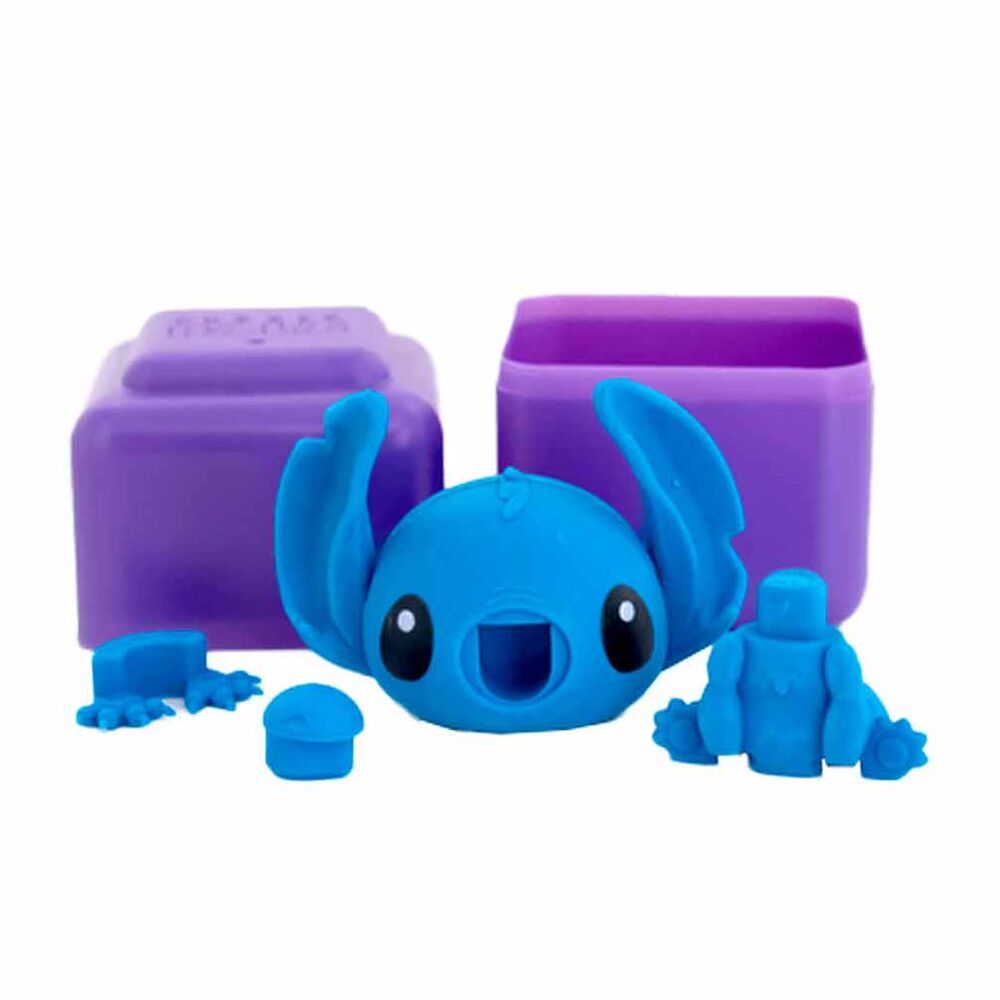 Emballage Puzzle Palz Capsule Disney Stitch avec logo officiel CYP BRANDS