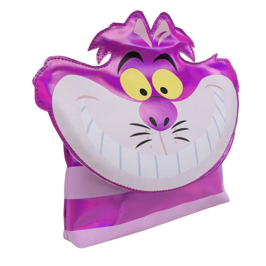 Vue de face de la trousse vanity CERDÁ Disney avec le Chat du Cheshire