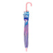 Illustration colorée de Stitch sur le parapluie bulles transparent CERDÁ