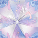 Enfant tenant le parapluie transparent Disney Stitch sous la pluie