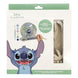 Vue latérale de la figurine Stitch à colorier, illustrant la surface lisse pour peinture