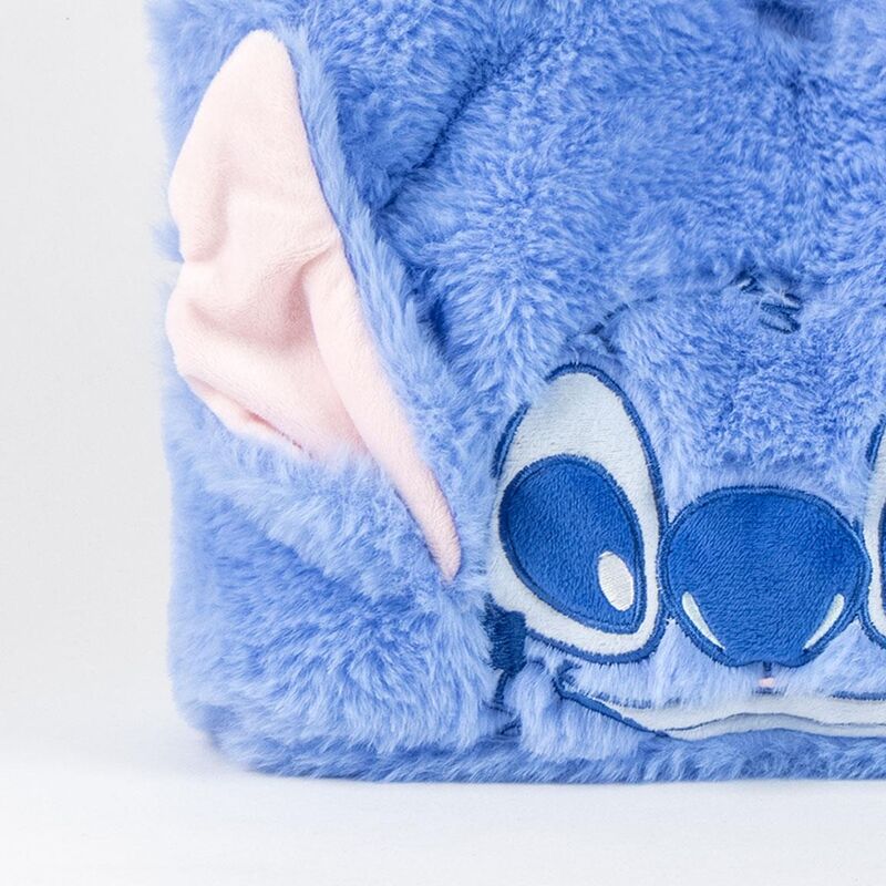Sac shopping Stitch ouvert avec poignées renforcées, prêt à transporter des courses légères