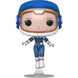 Vue rapprochée de la figurine Funko POP Marvel Invisible Woman avec détails précis et packaging collector
