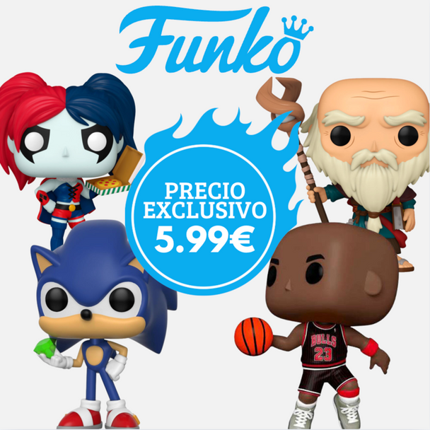 Pack Funko POP avec figurines colorées et détaillées, parfait pour les collectionneurs de culture pop.