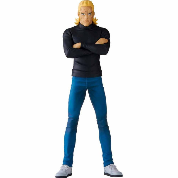 Figurine King One Punch Man Pop Up Parade vue de face, hauteur 18 cm, design détaillé en PVC