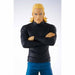 Vue arrière de la figurine King One Punch Man Pop Up Parade mettant en valeur la texture du PVC
