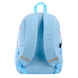 Vue de profil du sac à dos Tiktokers Challenge montrant la poche en filet pour bouteille et la doublure intérieure
