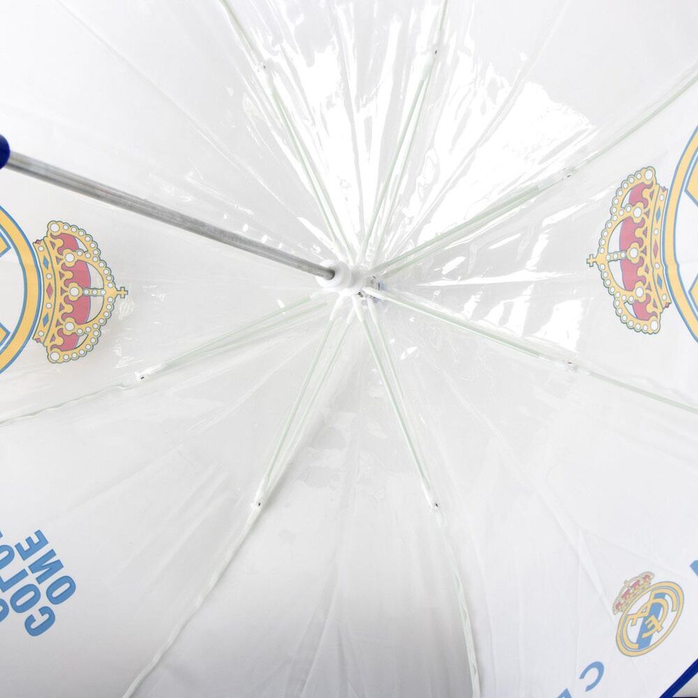 Emballage officiel CERDÁ du parapluie Real Madrid, avec étiquettes et protection
