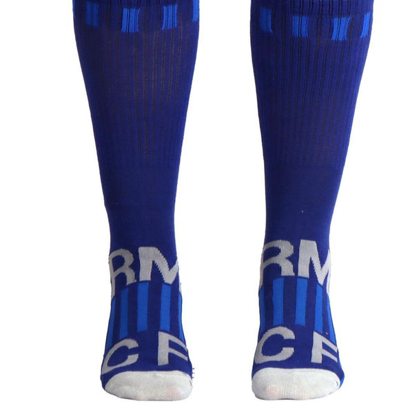 Chaussettes Real Madrid CERDÁ taille 38-45 en coton blanc avec logo officiel