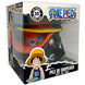 Photo de la tirelire One Piece Pila Hats 16 cm montrant la fente pour pièces et les détails réalistes